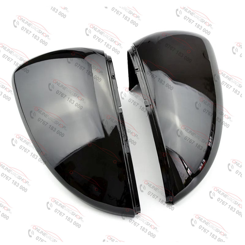 Capace oglinda negru lucios Volkswagen Passat B7, CC, Jetta, Scirocco